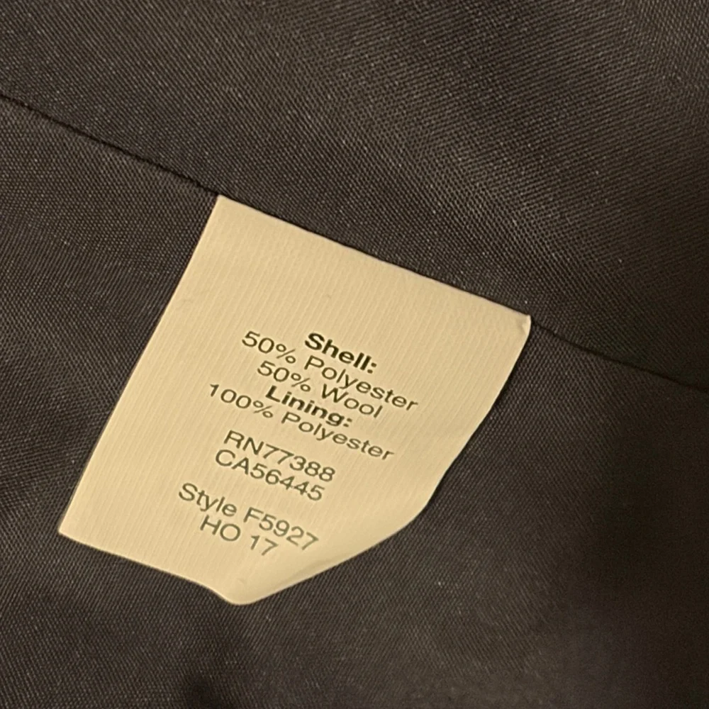 Rare!! J. Crew Black-watch (Black, Navy and Green) Plaid women’s wool Blazer. - Picture 7 of 9